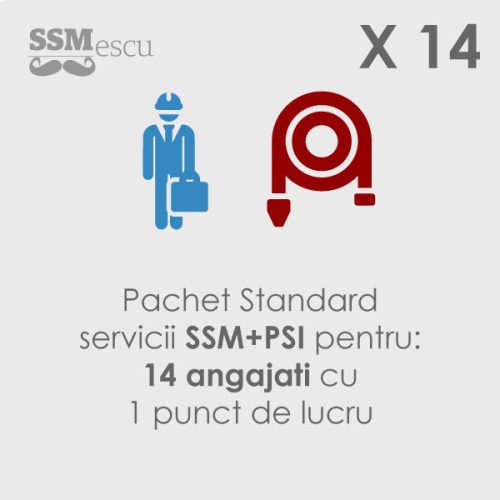 SSM si PSI pentru 14 angajati