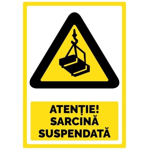 Autocolant Sarcina suspendata