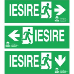 Set semnalizare directie de evacuare